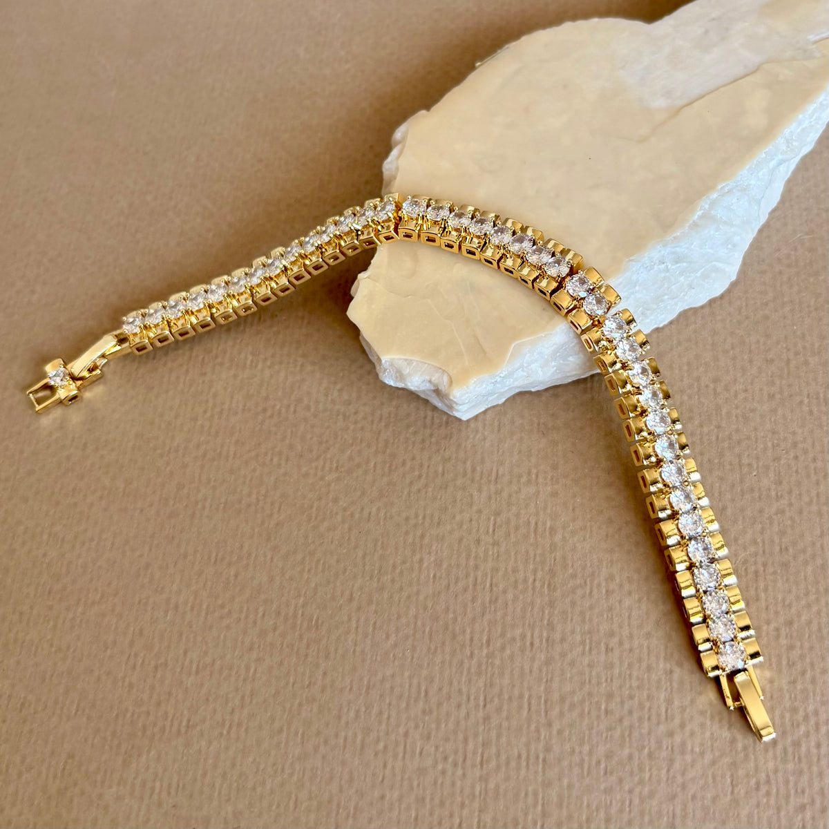 Millionaire | Gold Plated Bracelet