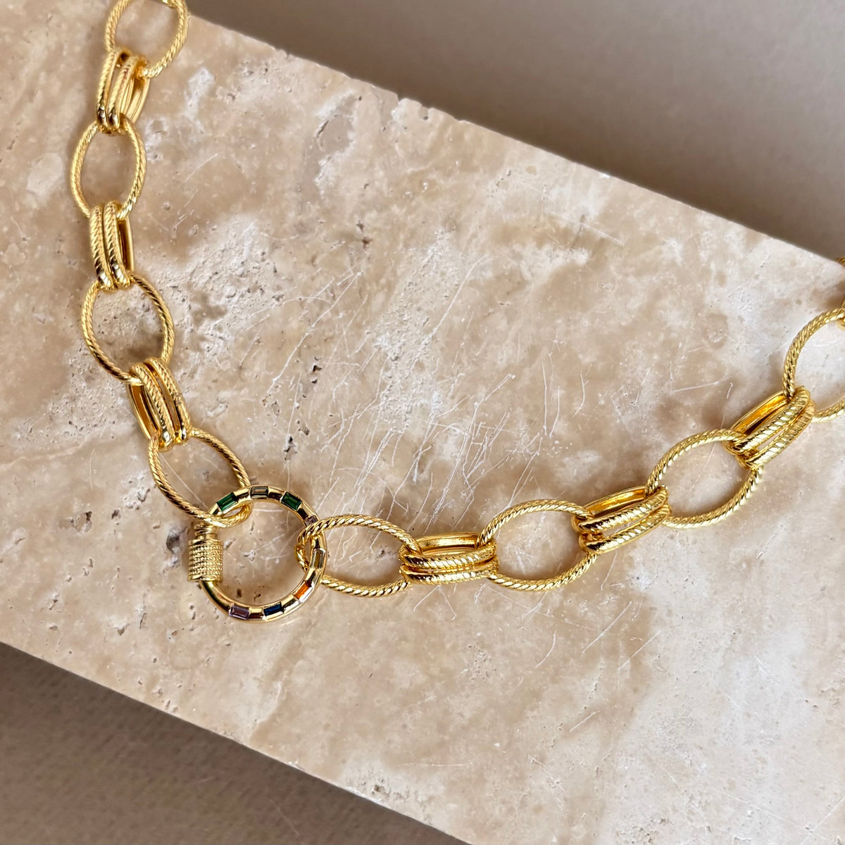 Elara | Gold Plated Necklace [one of kind]