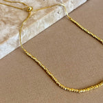 Vela 05 | Gold Plated Necklace