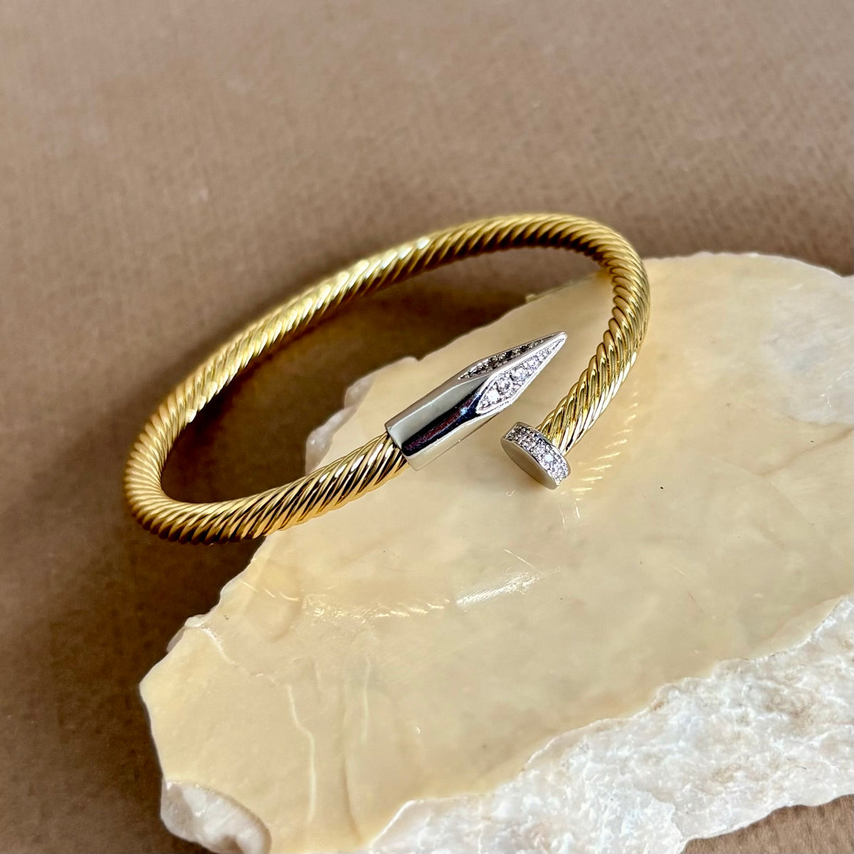 X Chyodo | Gold Plated Bangle