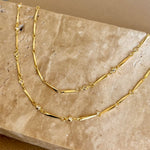 Kalissea | Gold Plated Necklace [ convertible ]