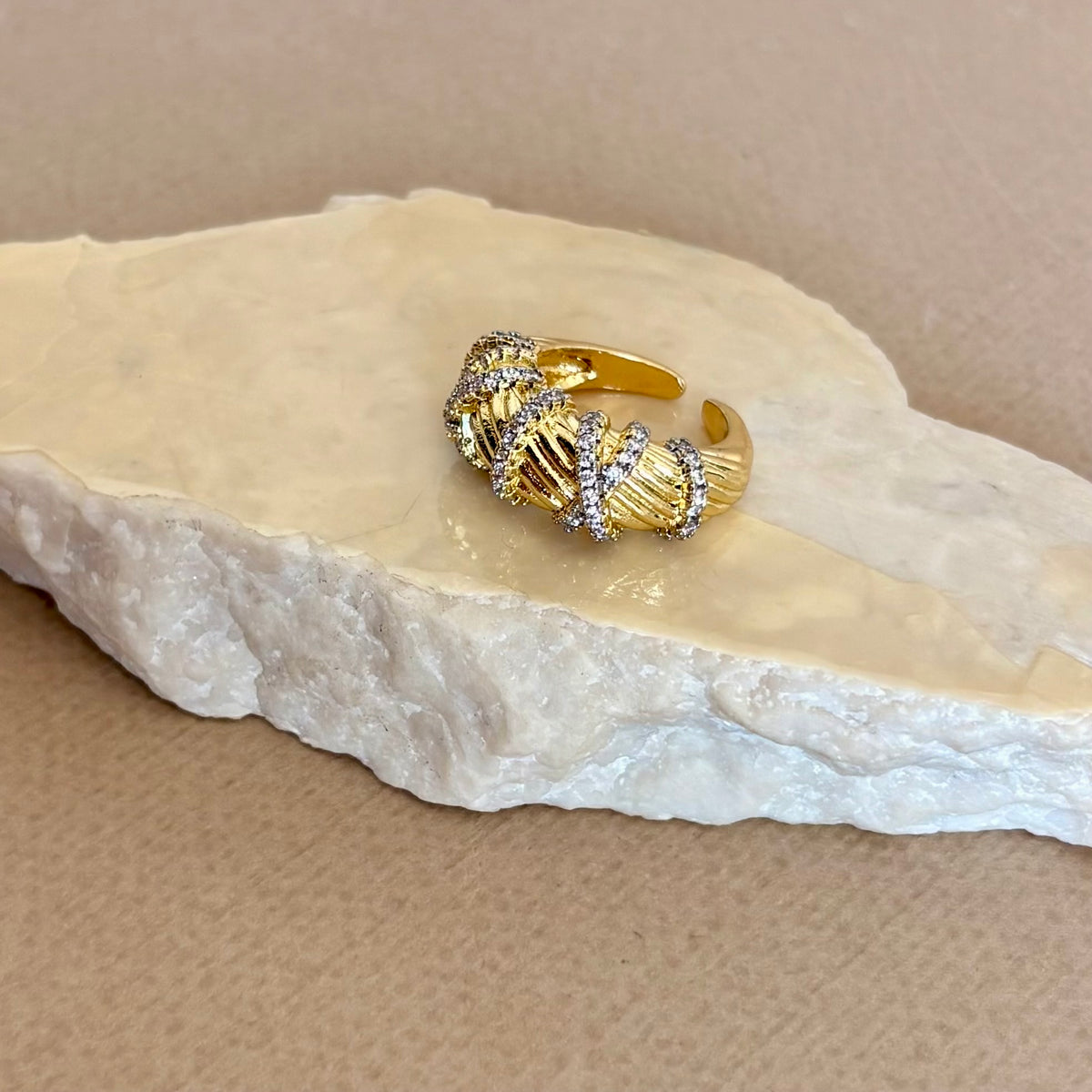 Celenor | Gold Plated Ring