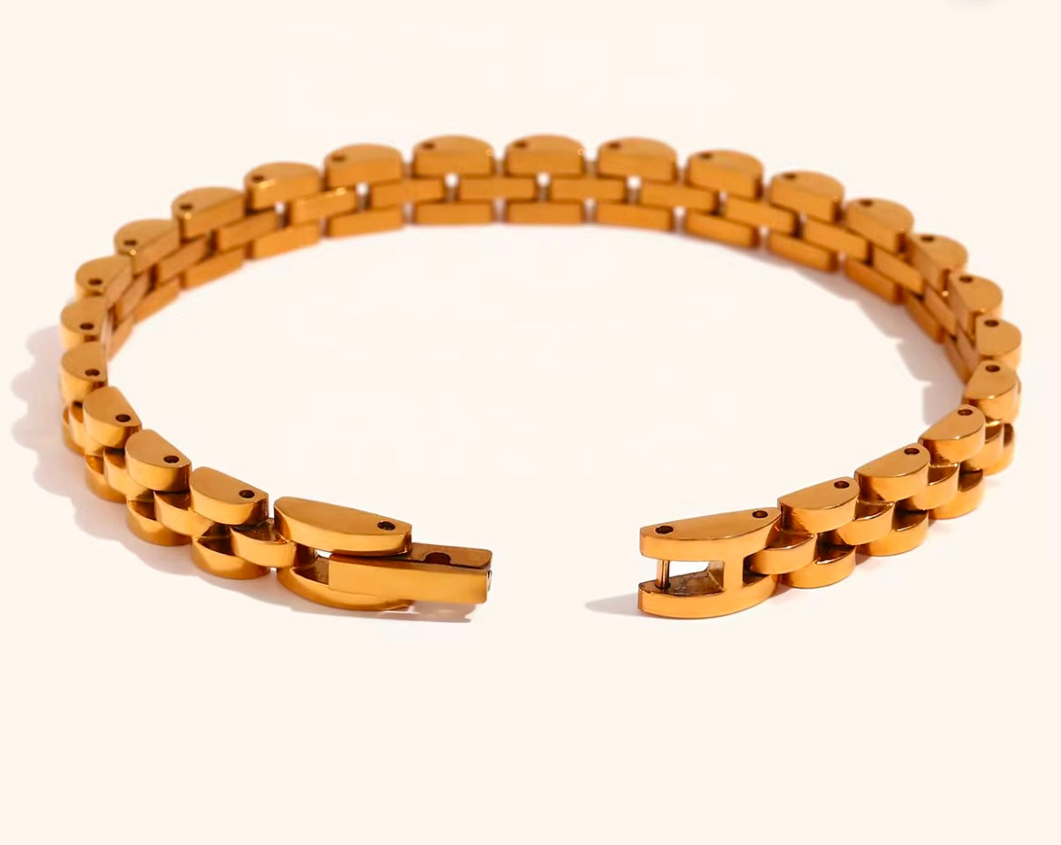 RLX 05 | Gold Plated Bracelet