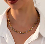 Trampa Multi Tone | 18K Gold Plated Necklace