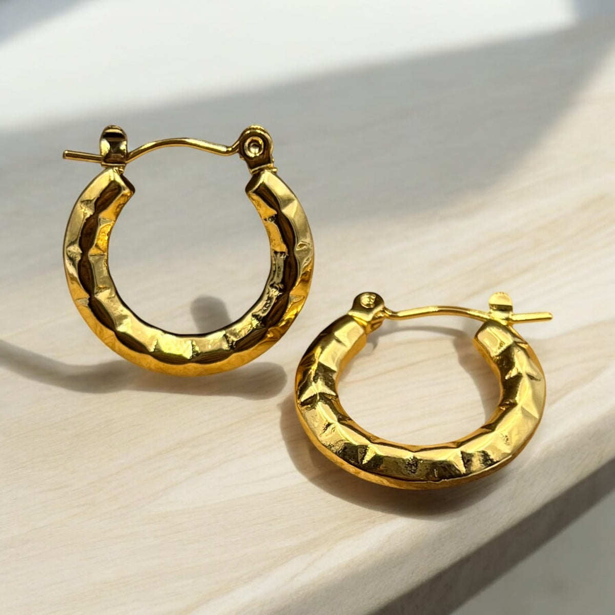 Tada 02 | Gold Plated Earrings