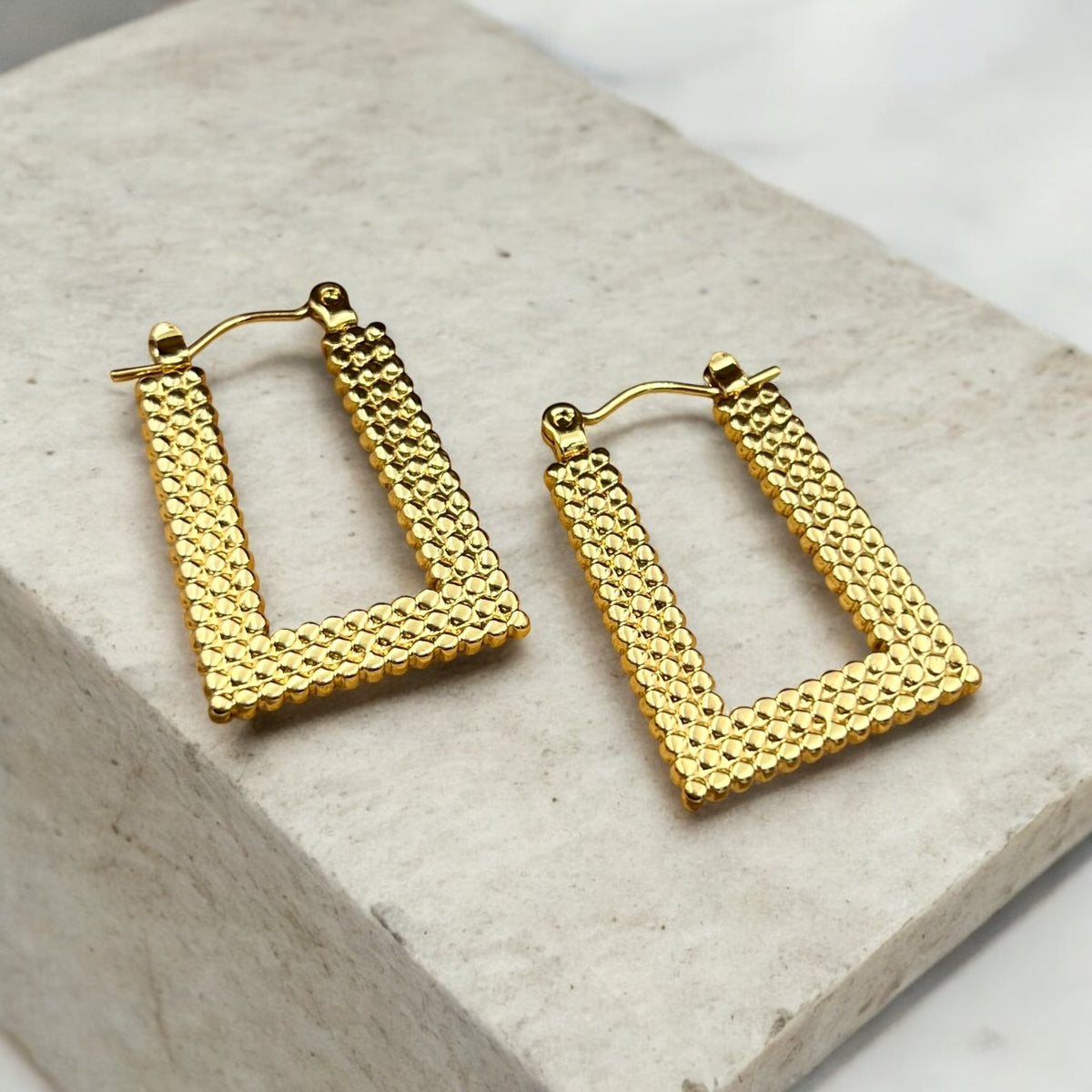 Gia | Gold Plated Earrings