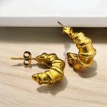 Gummer | Gold Plated Earrings