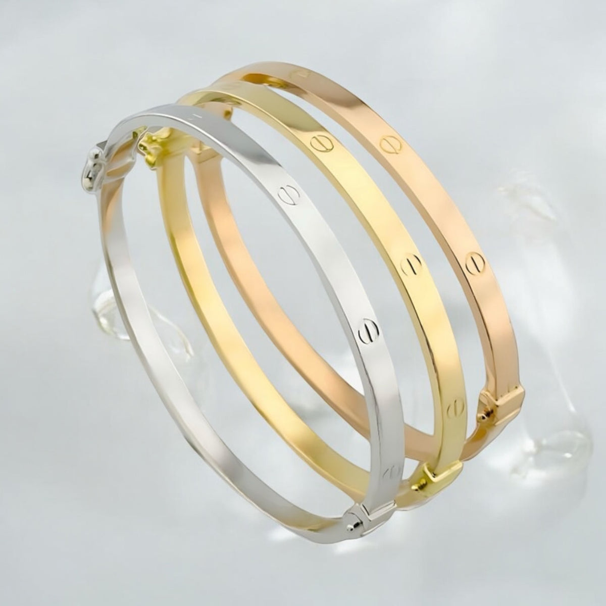 The Eternity | Gold Plated [Set of 3 Bangles]