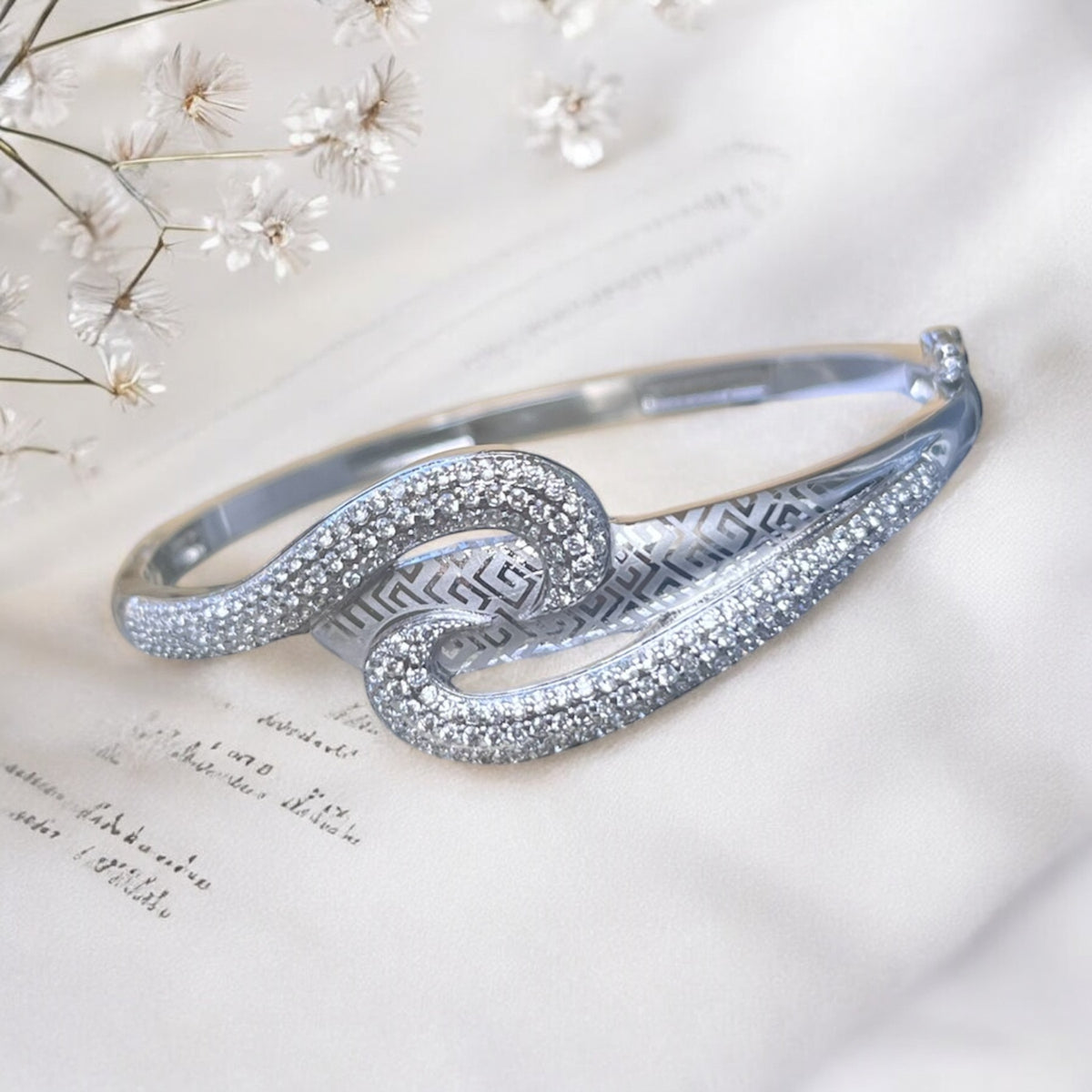 Silver Dolly | 18K Gold Plated Bangle