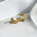 Pilar | Gold Plated Earrings