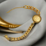 Verve | 24K Gold Plated Bracelet