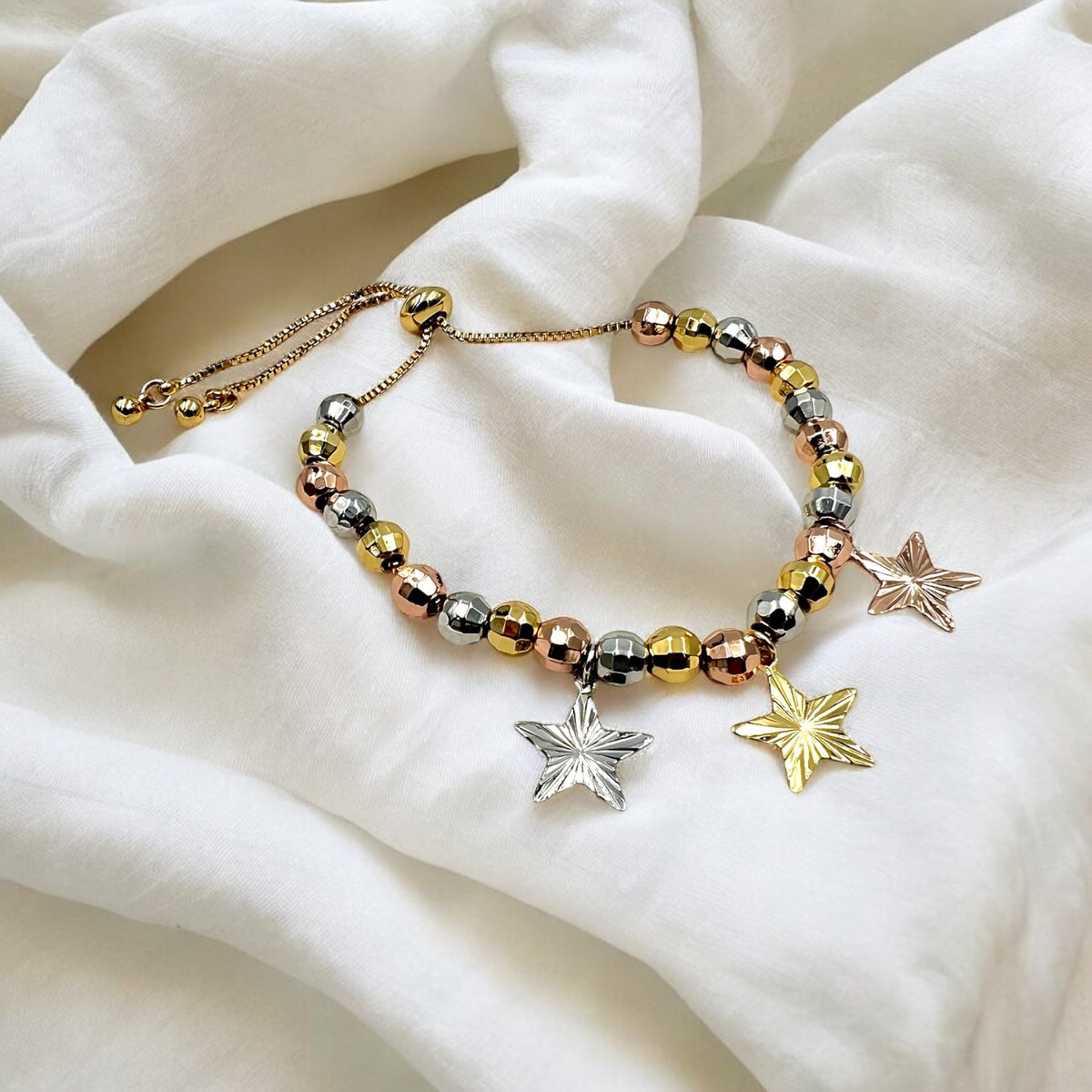 Glamour Star | 21K Gold Plated Bracelet